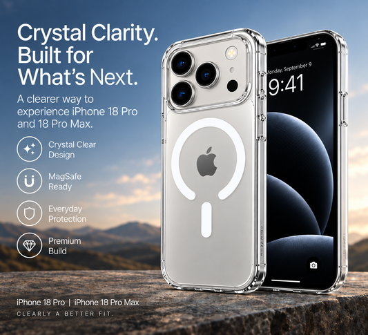 Clear Magsafe Case for iPhone 18 Pro & Pro Max