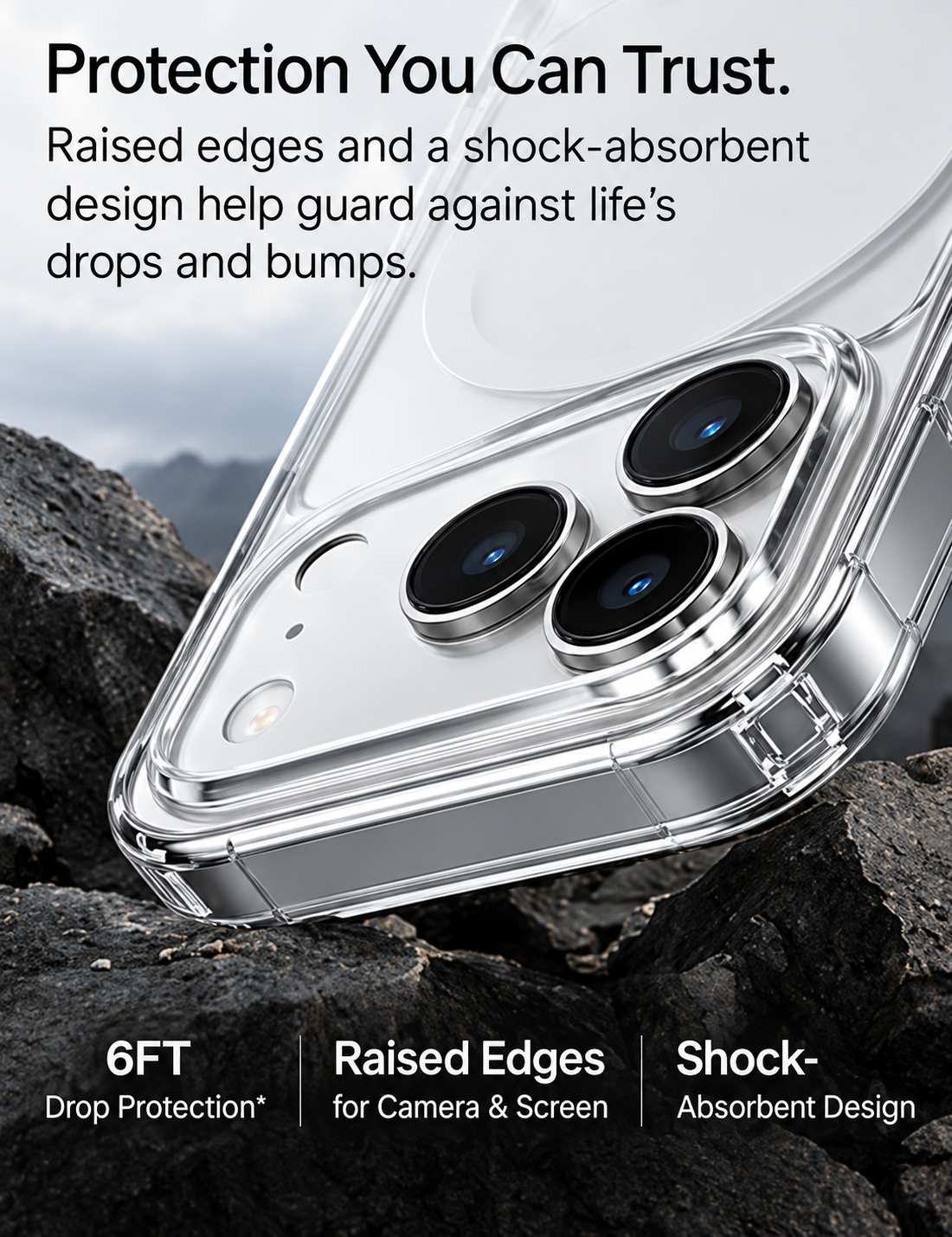 Clear Magsafe Case for iPhone 18 Pro & Pro Max