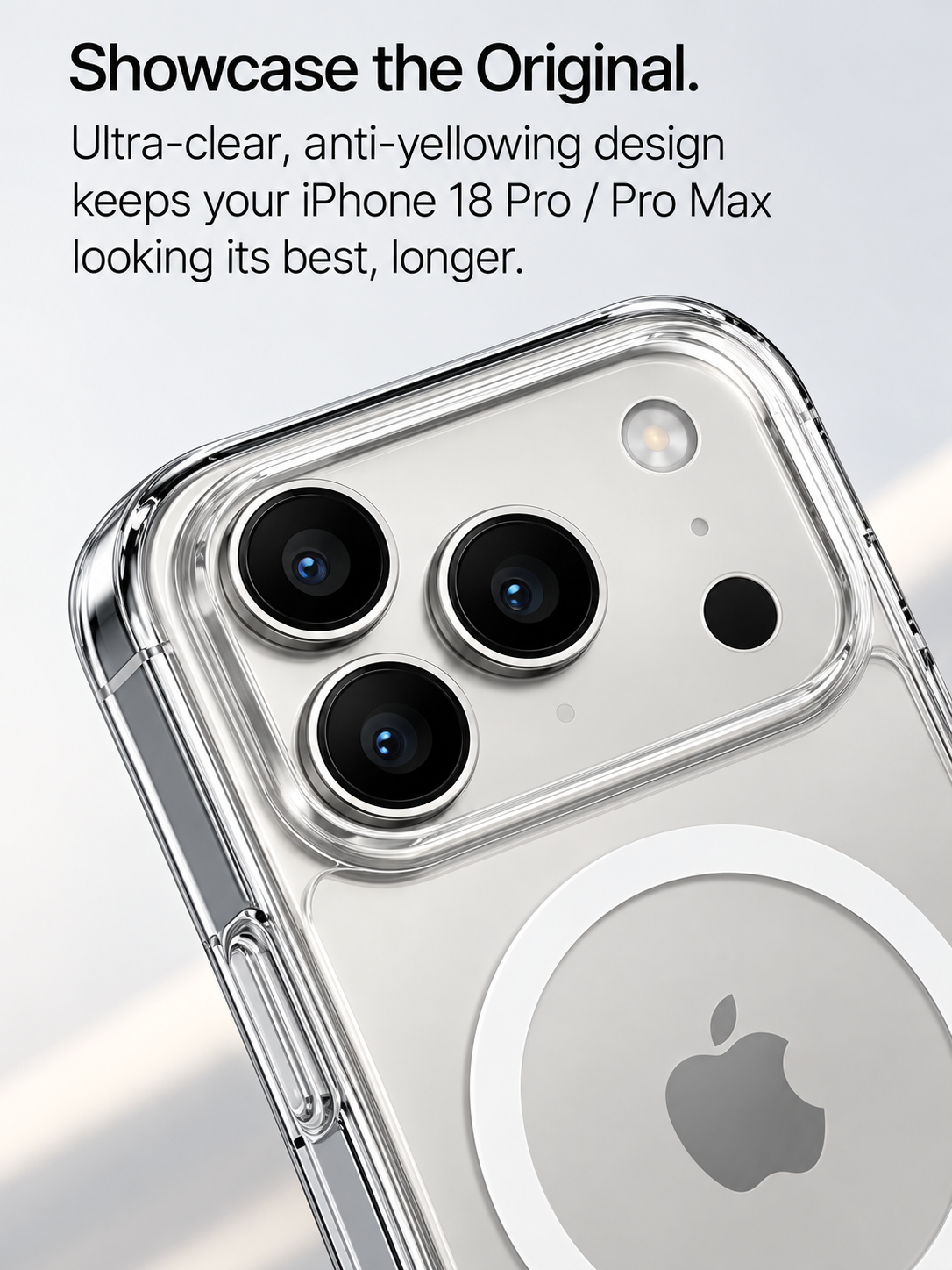 Clear Magsafe Case for iPhone 18 Pro & Pro Max