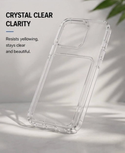 Clear Wallet Card Case For the iPhone 15 Pro & Pro Max