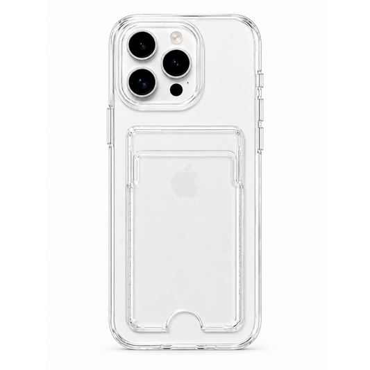 Clear Wallet Card Case For the iPhone 15 Pro & Pro Max